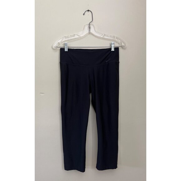 Nike Womens Small Black Dri-Fit Carpi Activewear Pants Leggings Exercise - Picture 1 of 4